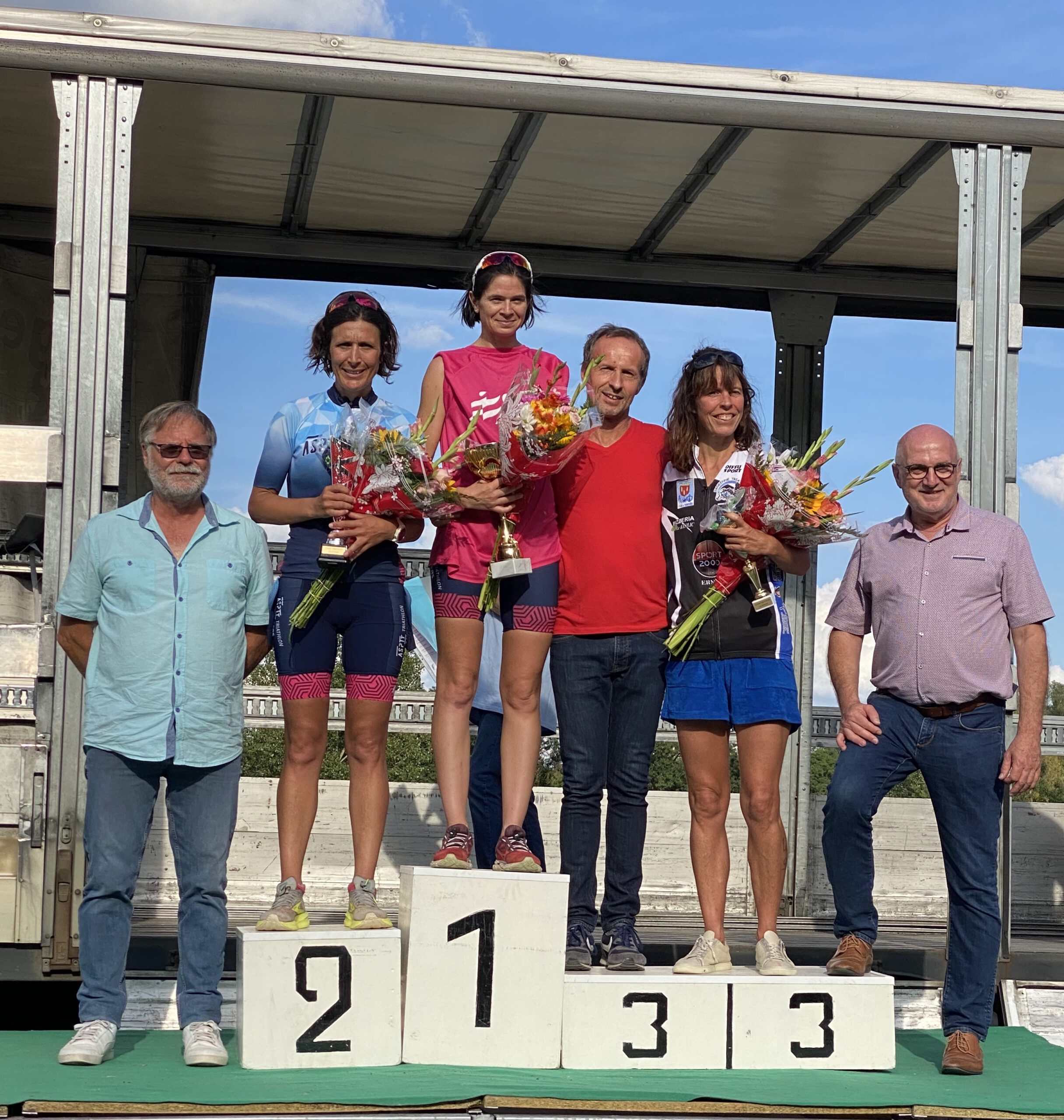 Remise des Trophées, Triathlon de Rives-du-Loir-en-Anjou