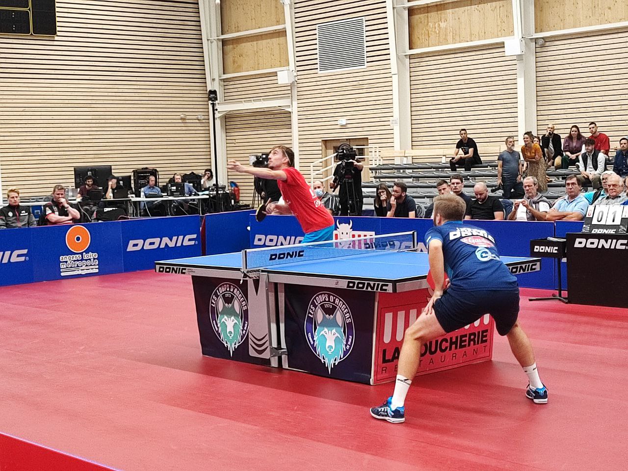 Rencontre de Tennis de Table : Les Loups Angers vs Thorigné-Fouillard