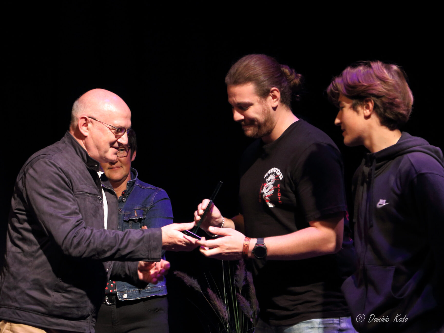 Remise de trophées sportifs à Tiercé