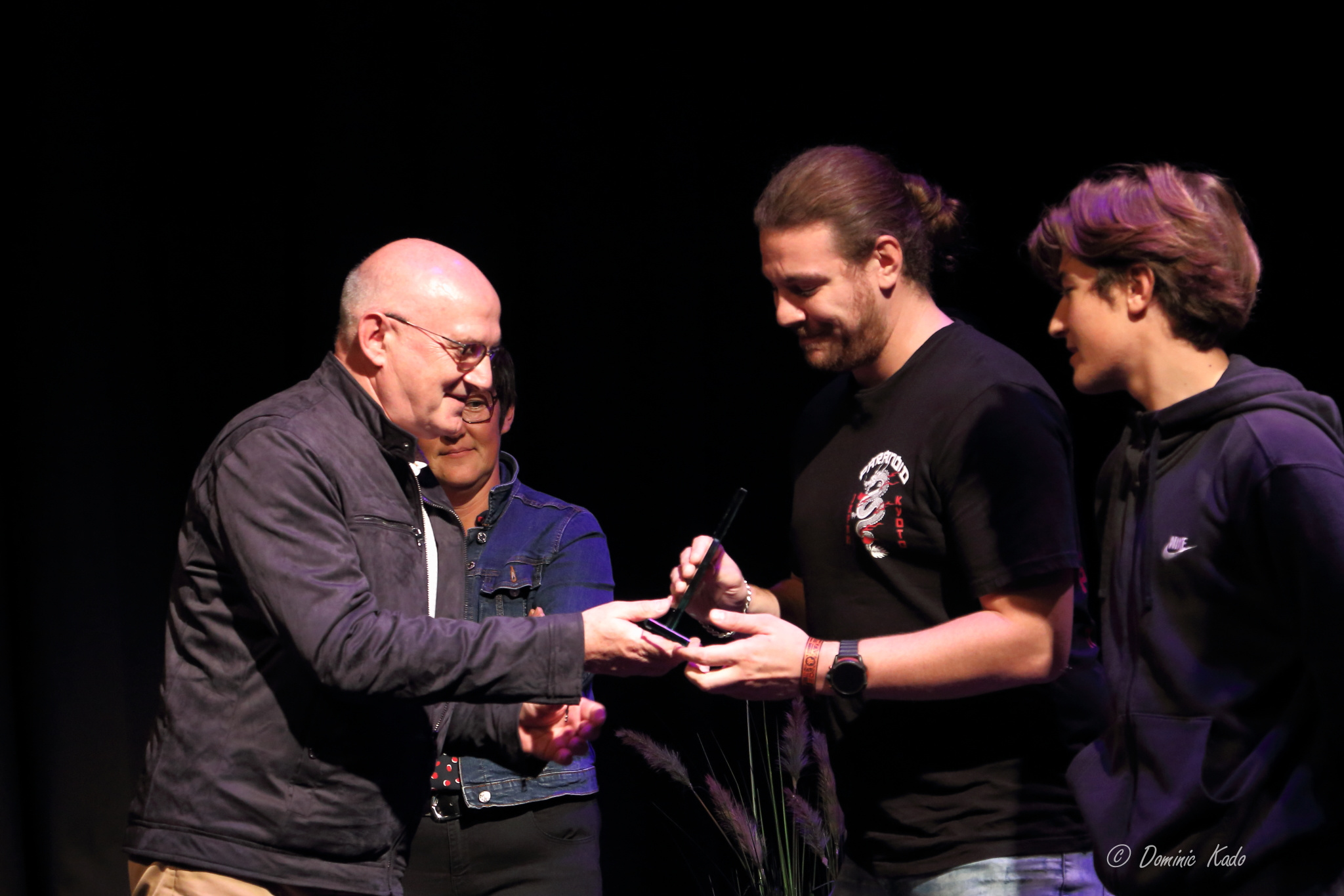 Remise de trophées sportifs à Tiercé