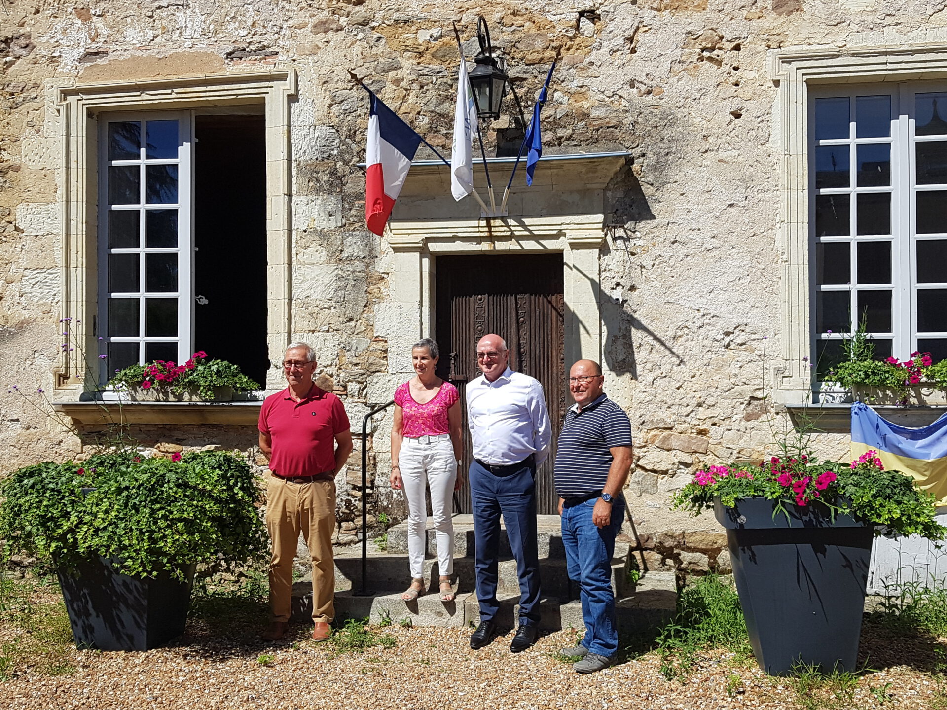Rencontre avec le Maire et les Maires délégués de la commune de Morannes-sur-Sarthe-Daumeray