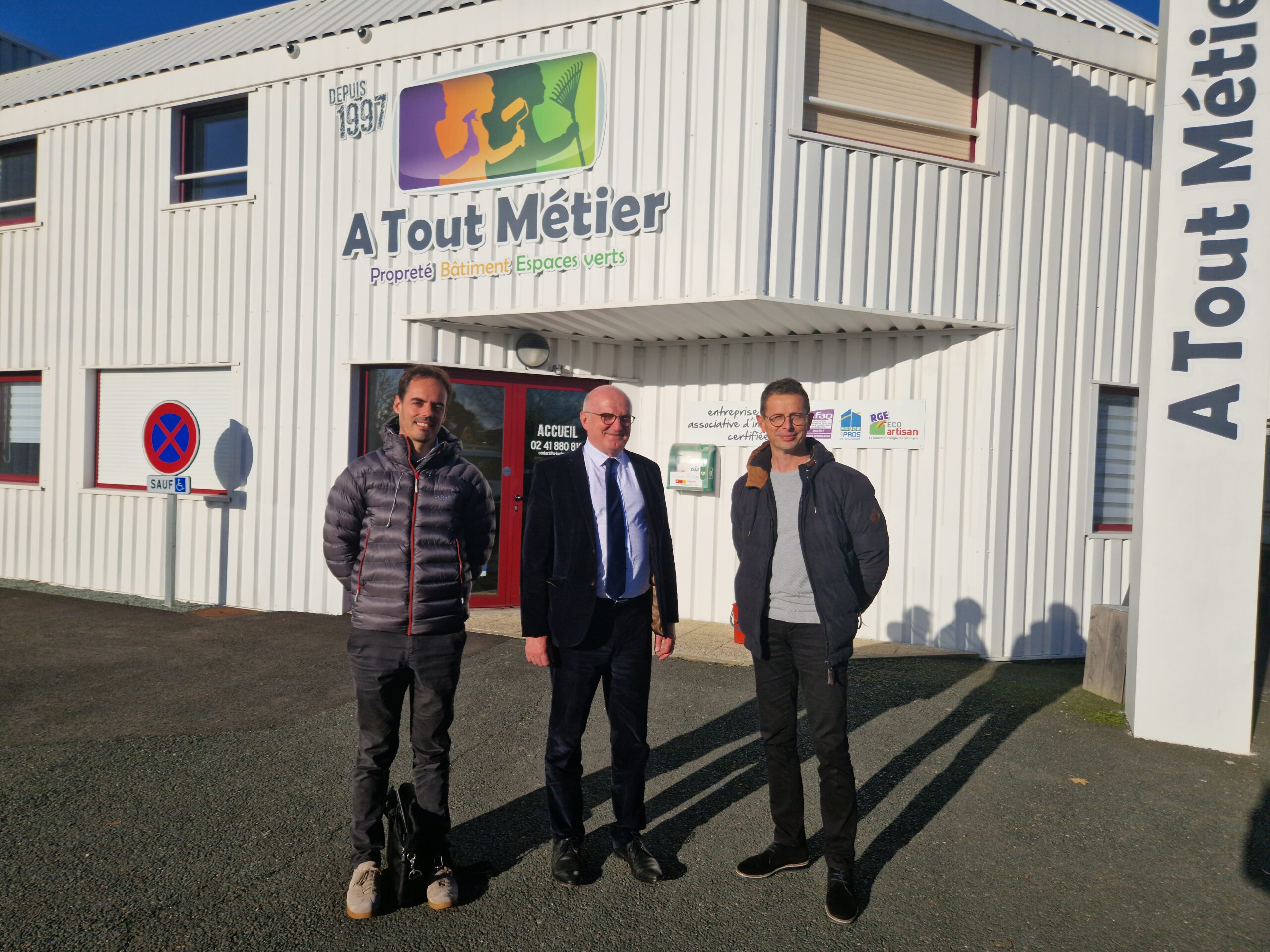 Rencontre à Atout métier, Entreprise d’Insertion par l’activité professionnelle (IAE).