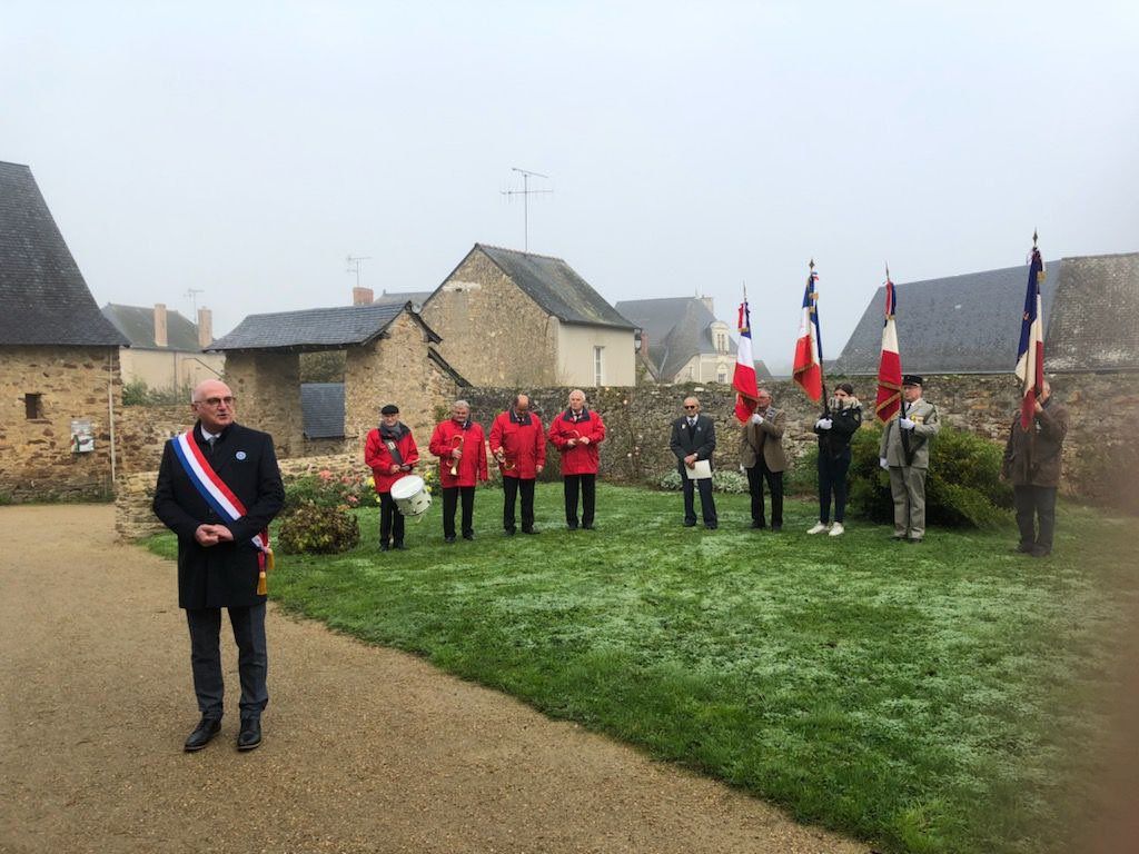 Cérémonie du 11 novembre à Chenillé-Champteussé