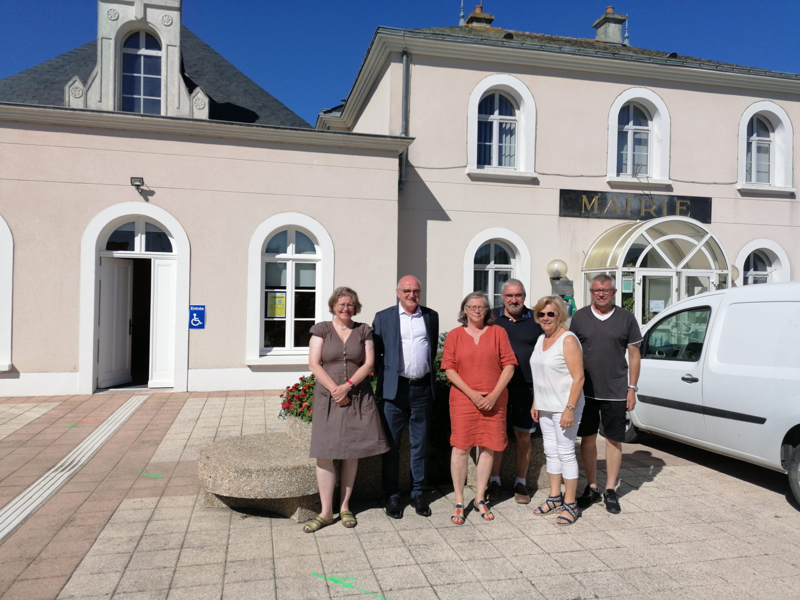 Rencontre avec les élus de Miré.