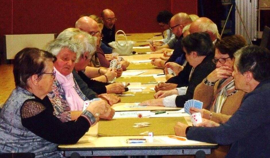 Concours de belote à Verrières-en-Anjou