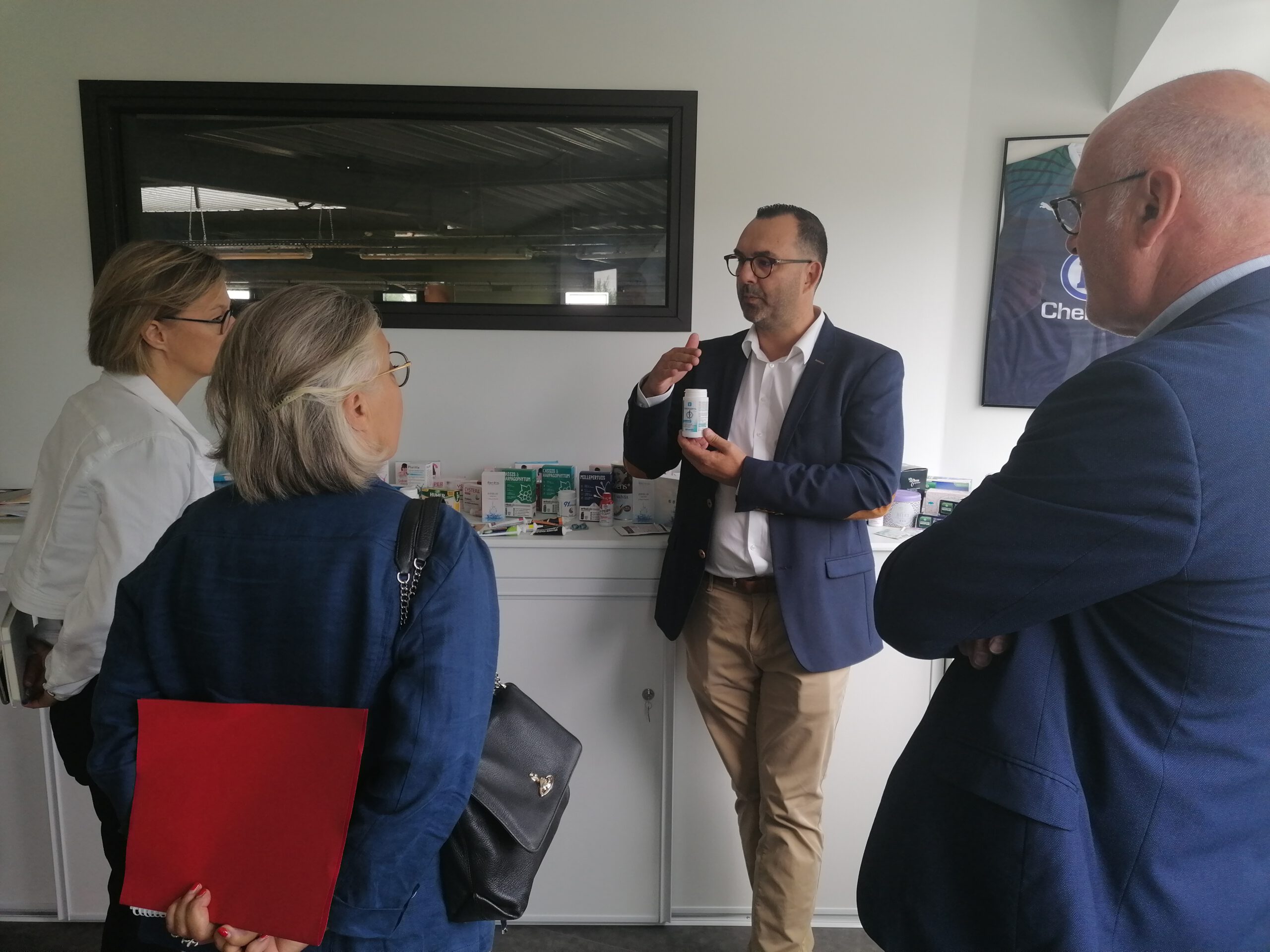 Visite de l’entreprise Pharmanager Ingredients