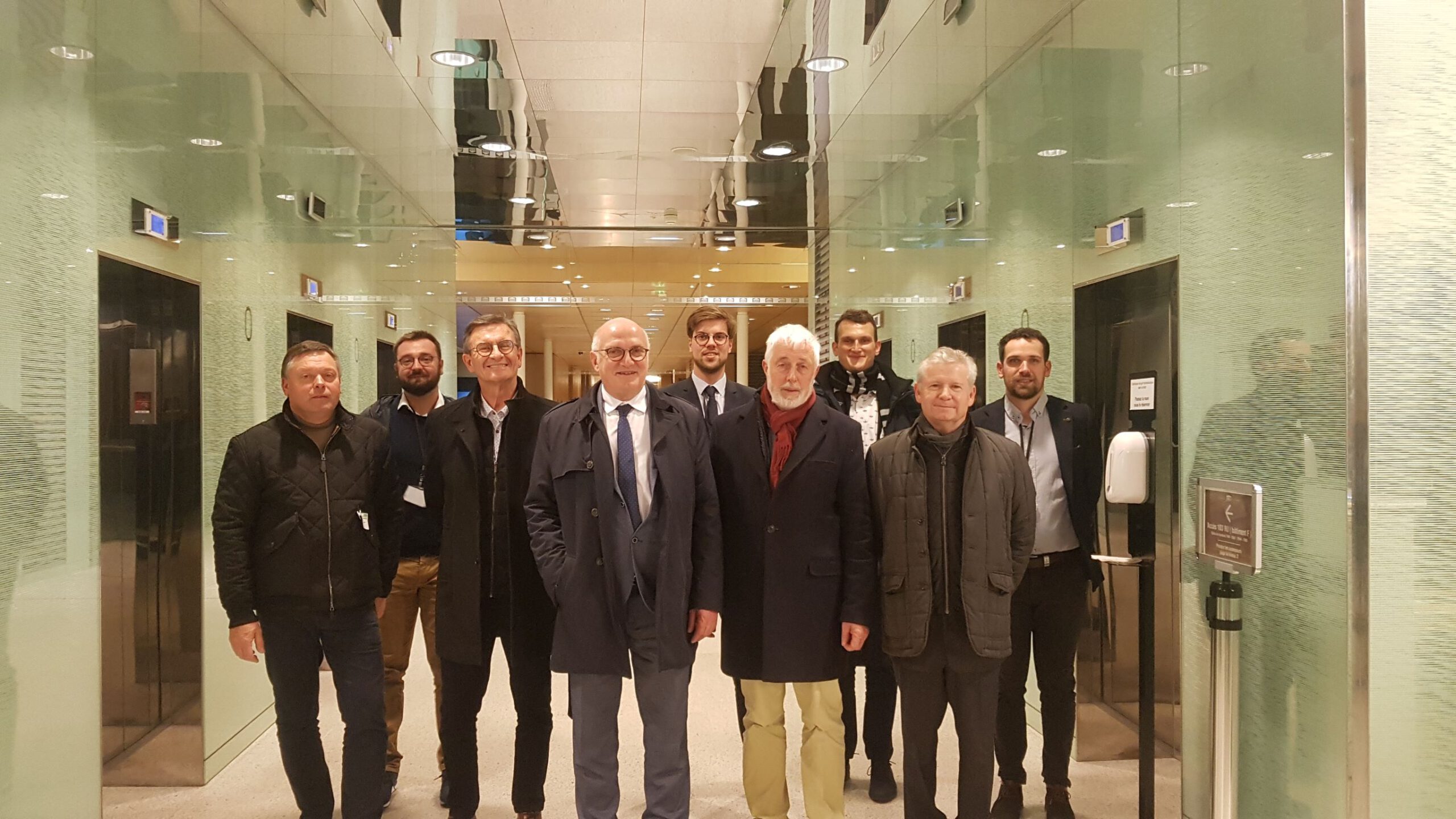 Visite de l’Assemblée nationale avec des élus du Haut-Anjou