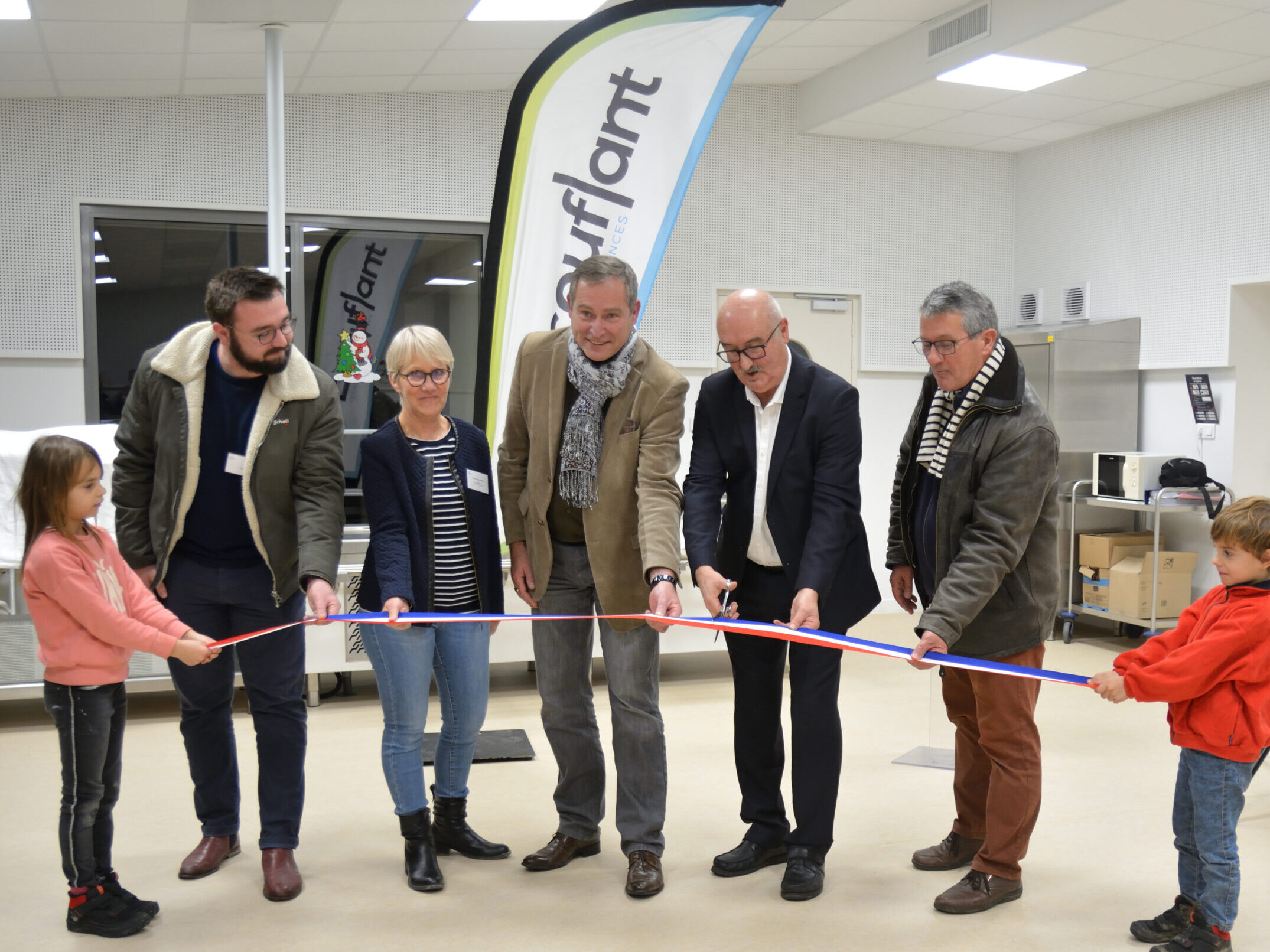 Inauguration de l’extension du centre de loisirs d’Écouflant (ALSH)