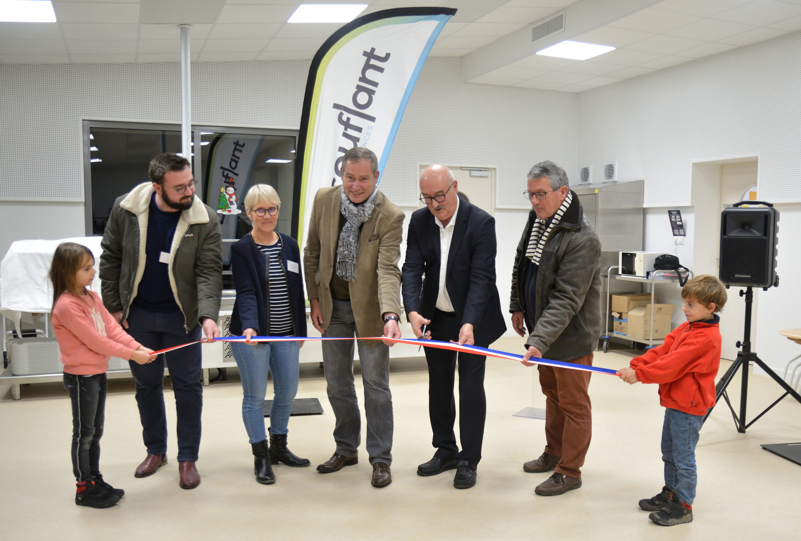 Inauguration de l’extension du centre de loisirs d’Écouflant (ALSH)