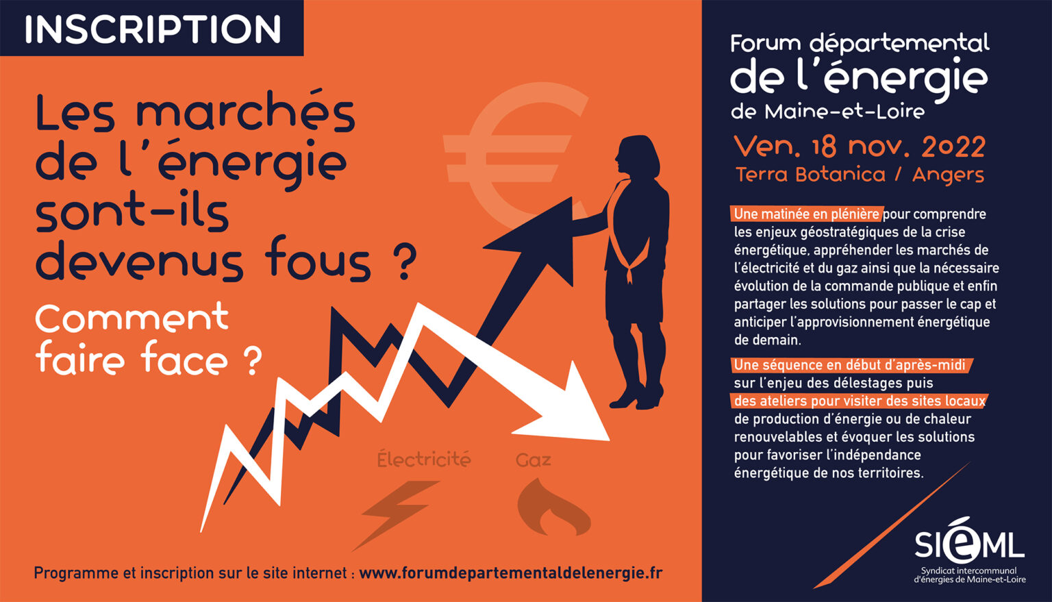 Forum départemental de l’énergie : Les marchés de l’énergie sont-ils devenus fous ?
