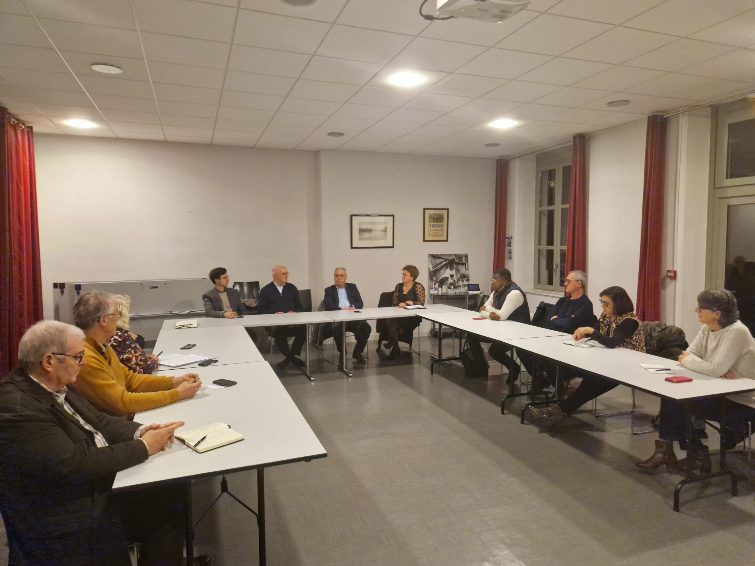 Rencontre avec les élus de Tiercé