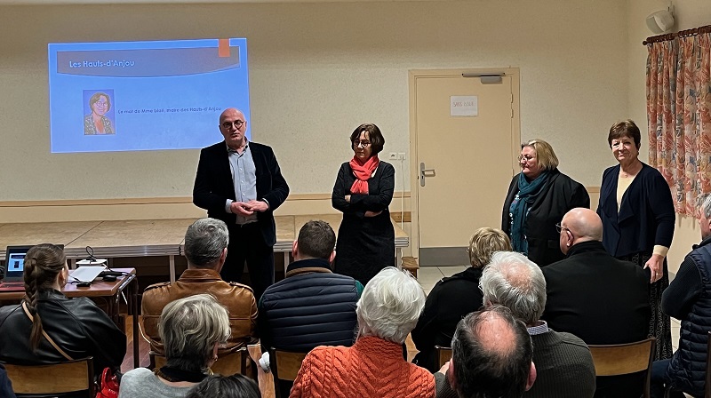 Cérémonie des vœux du Maire délégué de Brissarthe, Les Hauts-d’Anjou