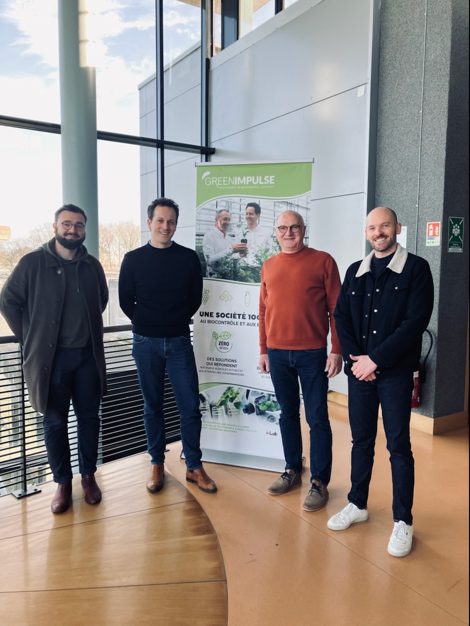 Visite de la start’up angevine Green Impulse