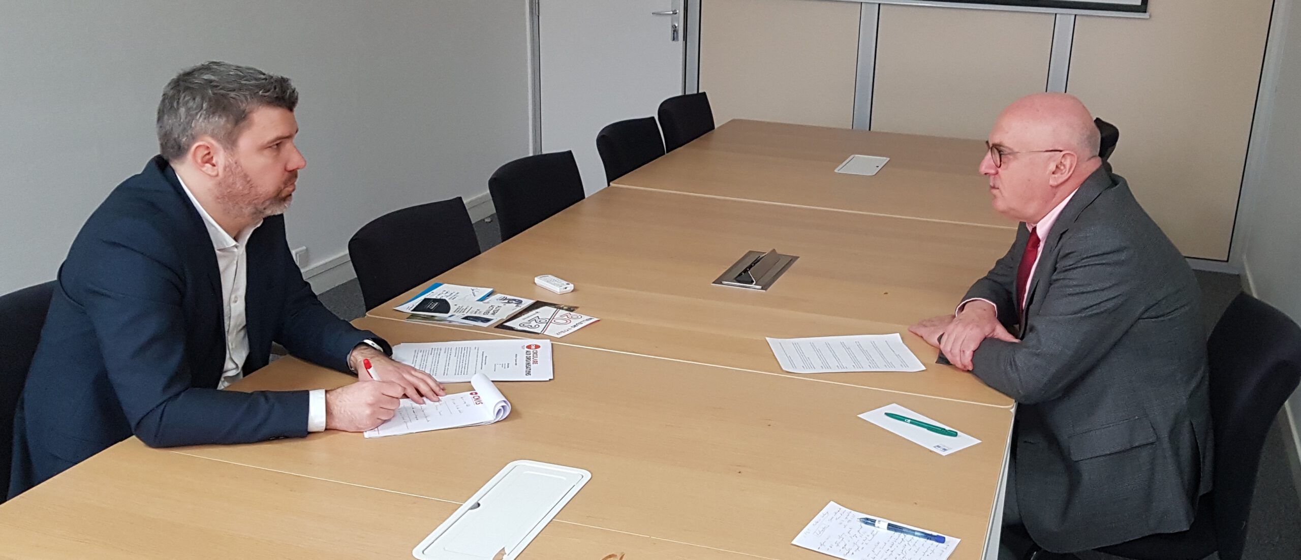 Echange avec la CFDT sur la réforme des Retraites