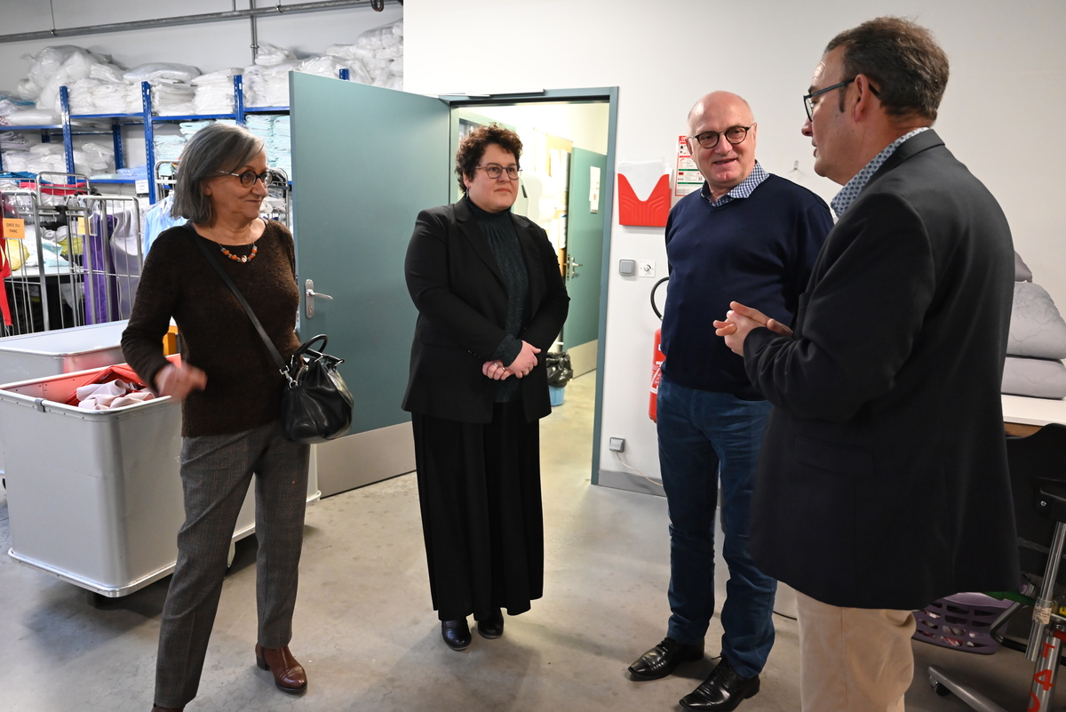 Visite de l’entreprise adaptée ODEA, Verrières-en-Anjou
