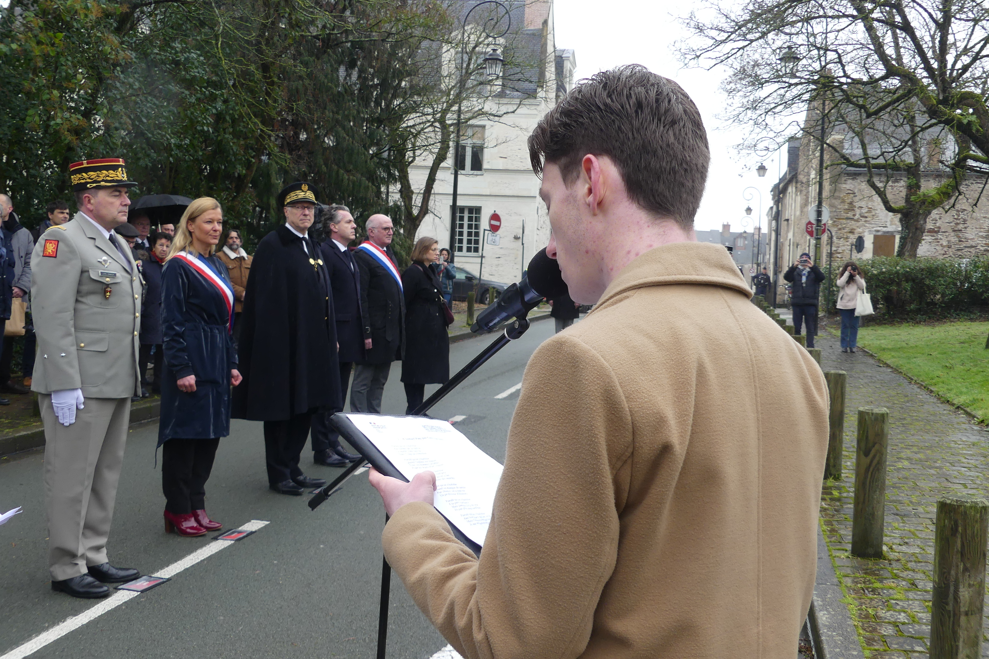 Journée nationale d’hommage aux victimes du terrorisme, Angers