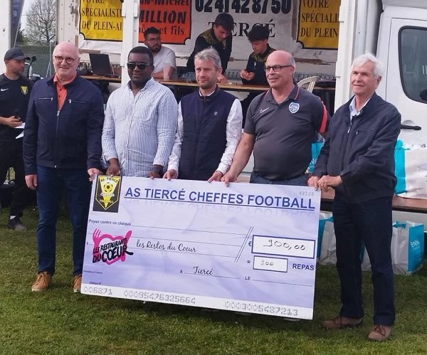 Tournoi de football Restos du Coeur, Tiercé