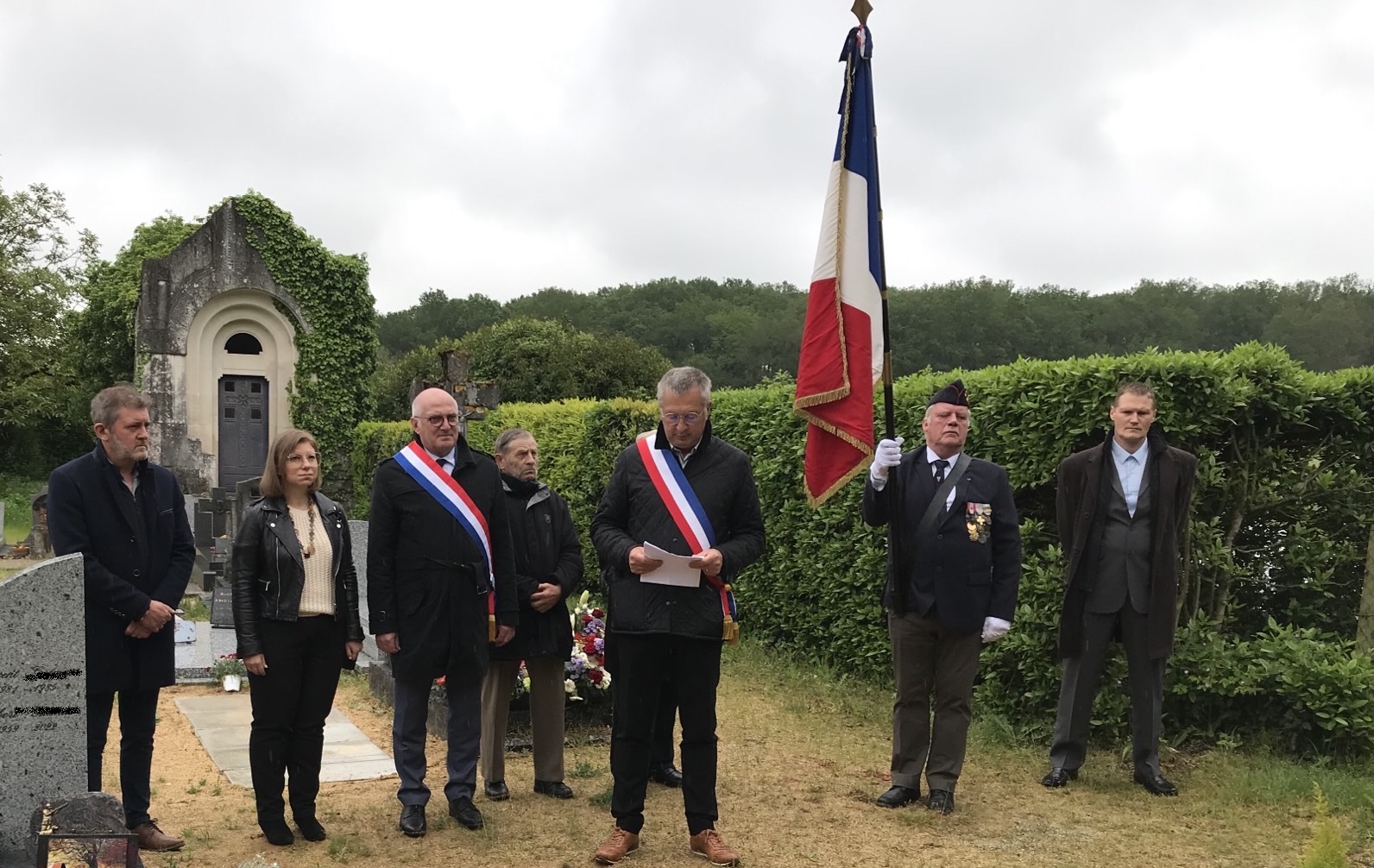 Commémoration de l’Armistice de 1945, Écuillé