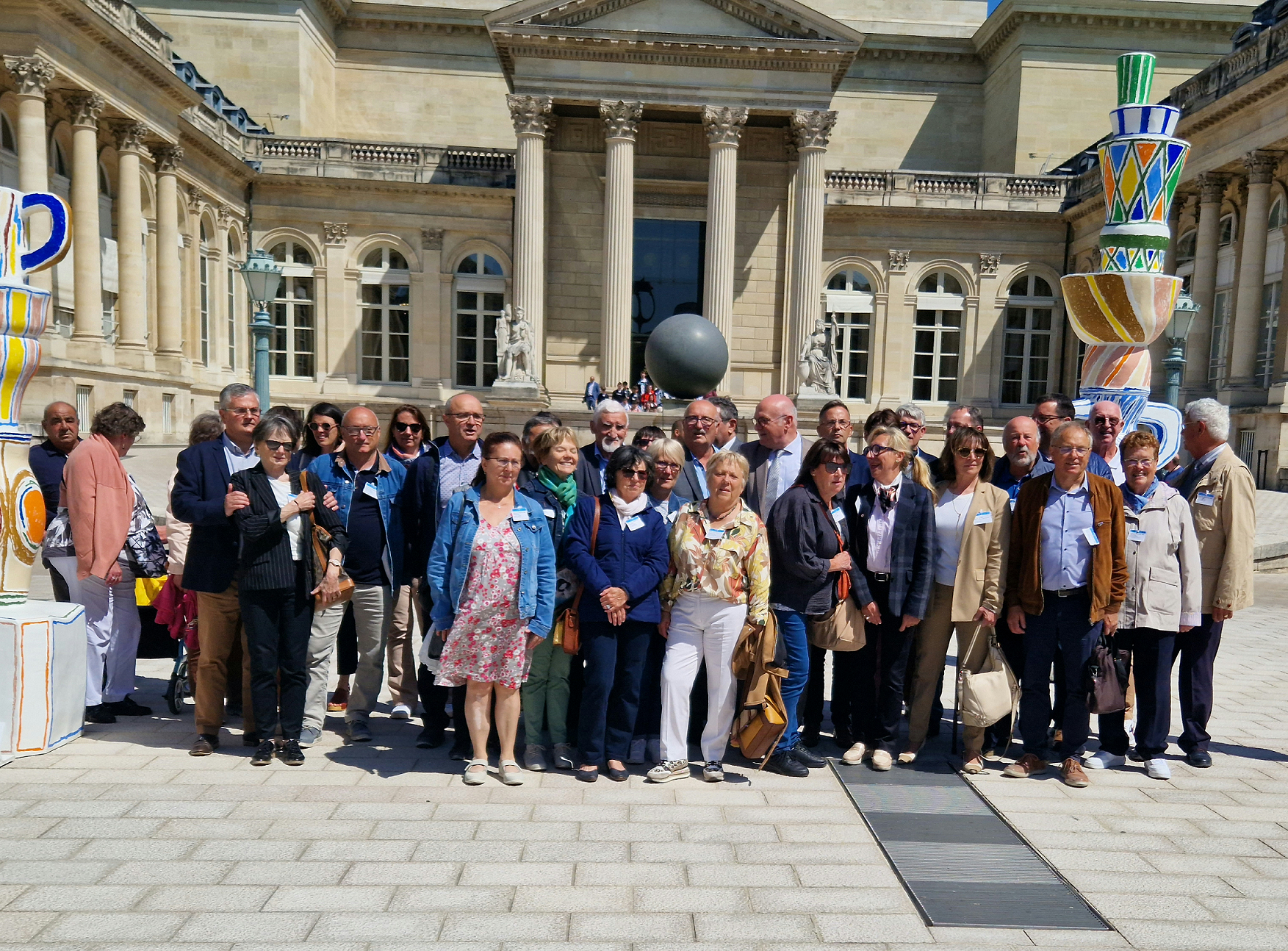 Visite de l’Assemblée nationale avec les élus d’Ecouflant