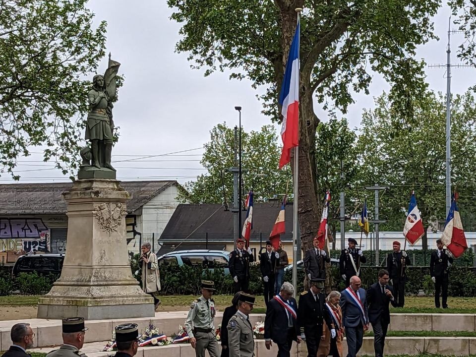 Cérémonie d’hommage à Jeanne d’Arc, Angers