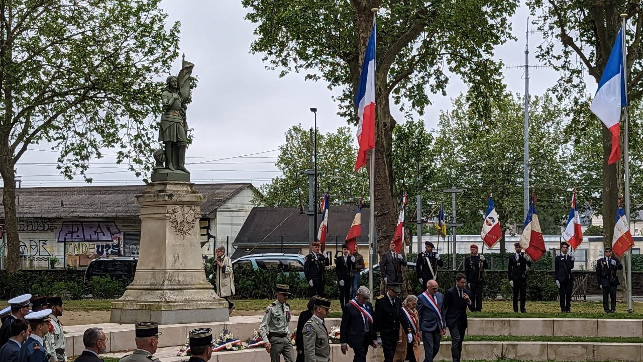 Cérémonie d’hommage à Jeanne d’Arc, Angers