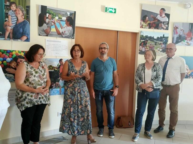 Exposition photos sur le métier d’assistante maternelle à Champigné, Les Hauts-d’Anjou