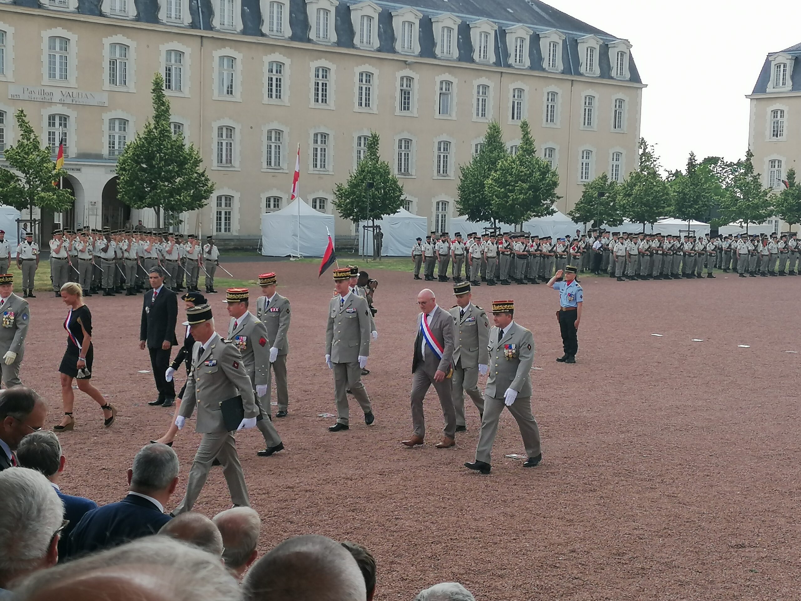 Fête d’armes de Dantzig, École du Génie, Angers