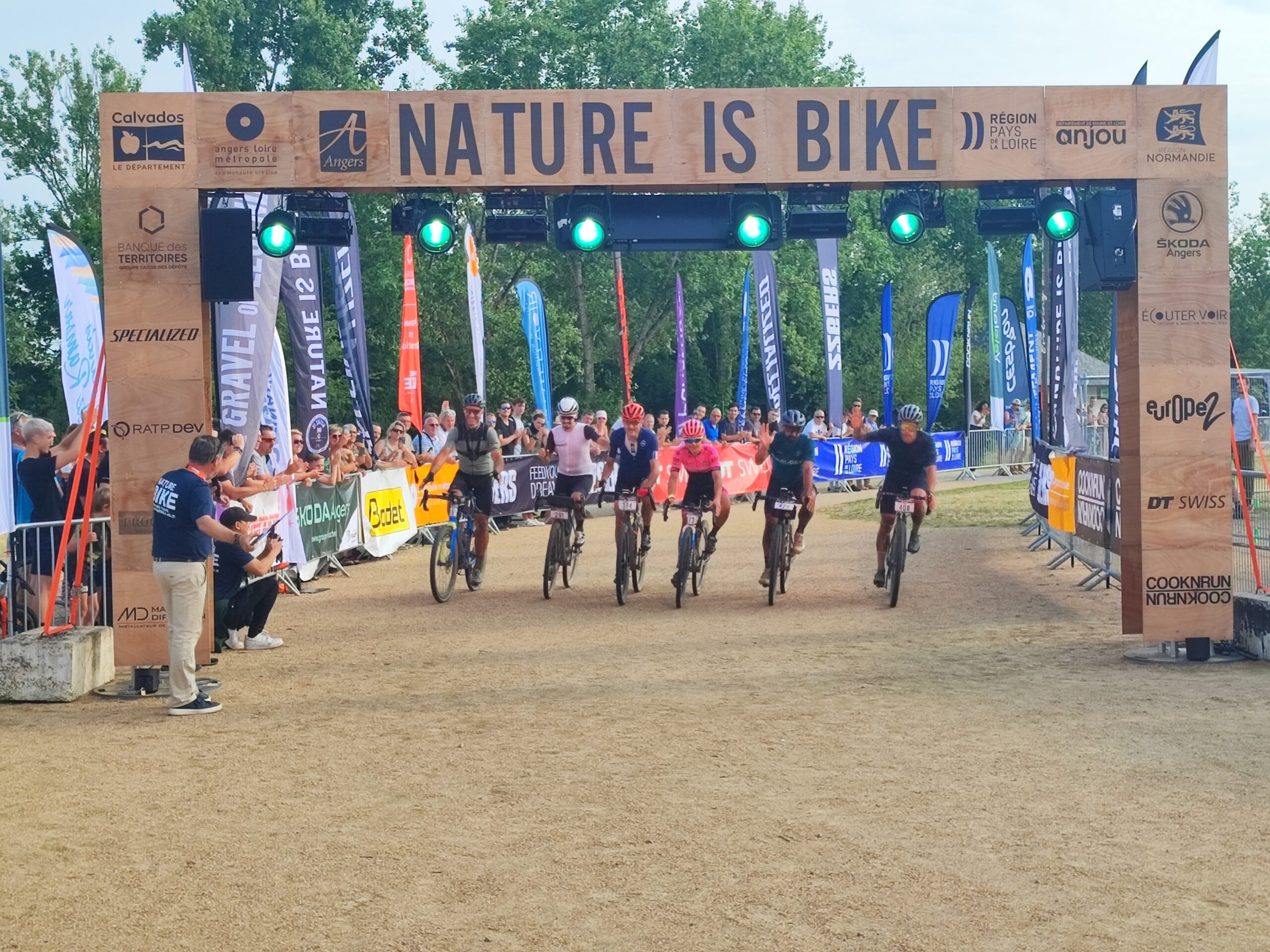 Ouverture officielle de « Nature is bike », ANGERS