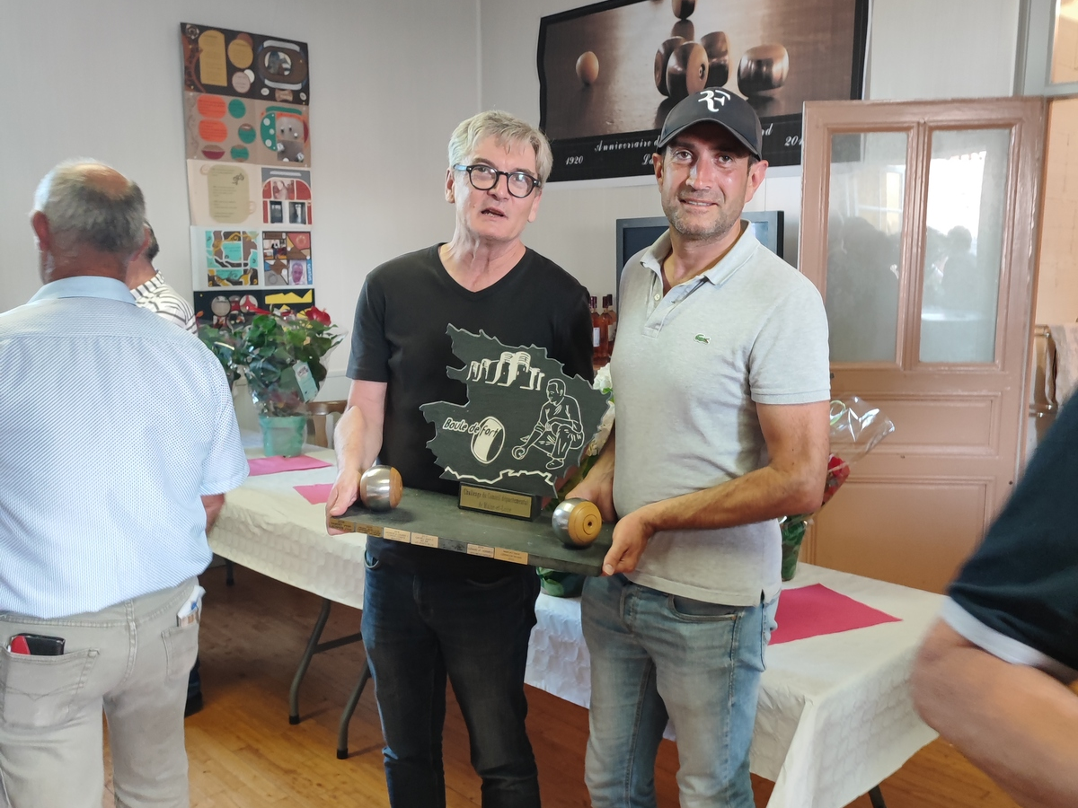 Finale du challenge départemental de Boule de fort, Angers