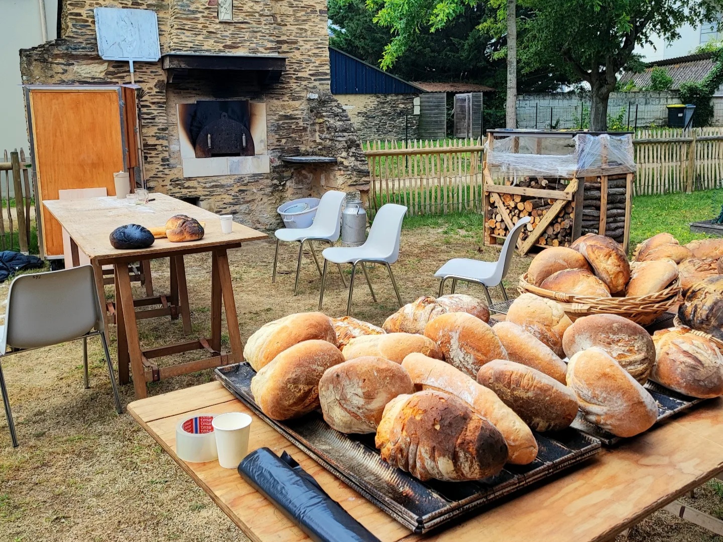 Pique-nique communal, Verrières-en-Anjou