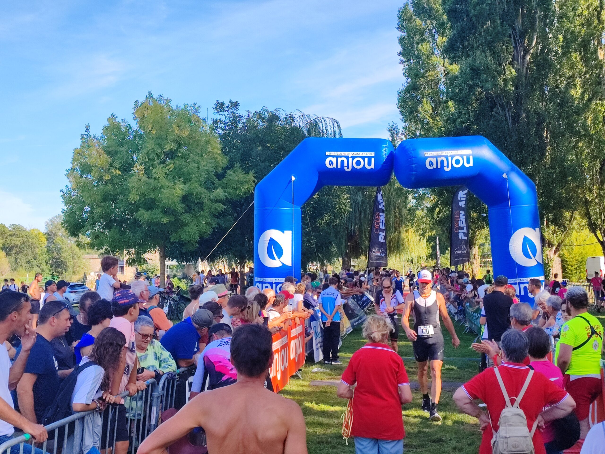 Triathlon de Villevêque, Rives-du-Loir-en-Anjou