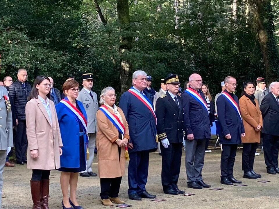 Cérémonie d’hommage aux angevins fusillés par les nazis, Angers