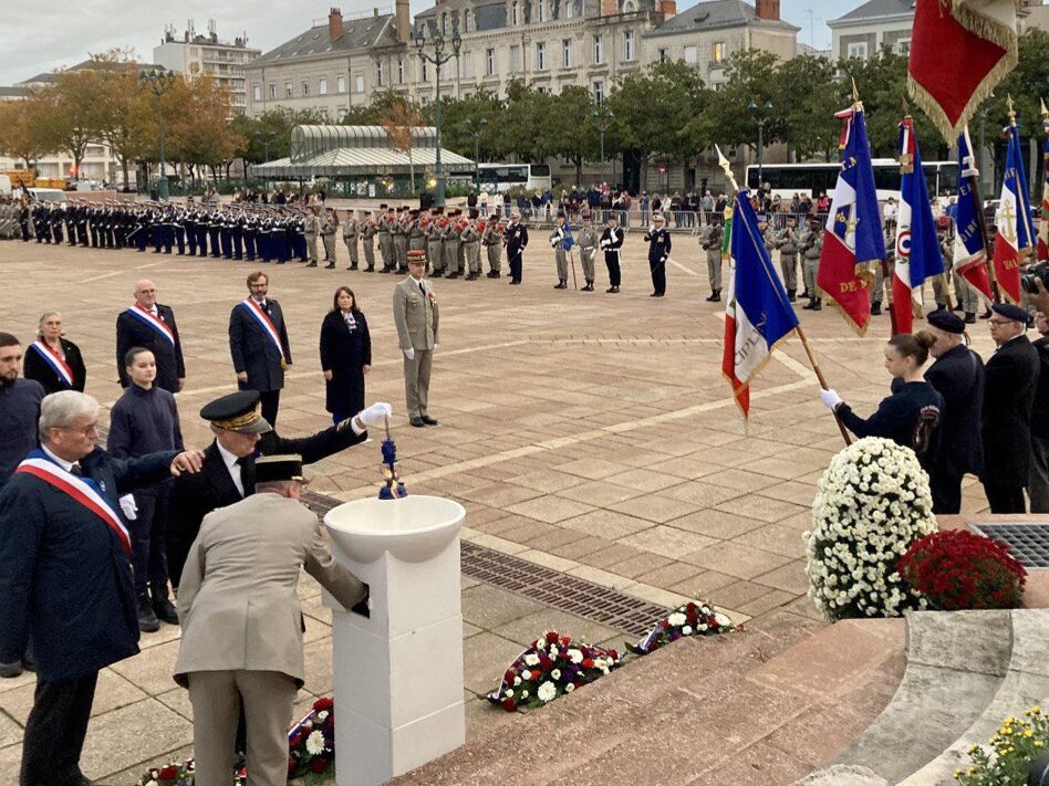 Cérémonie du 11 novembre, Angers