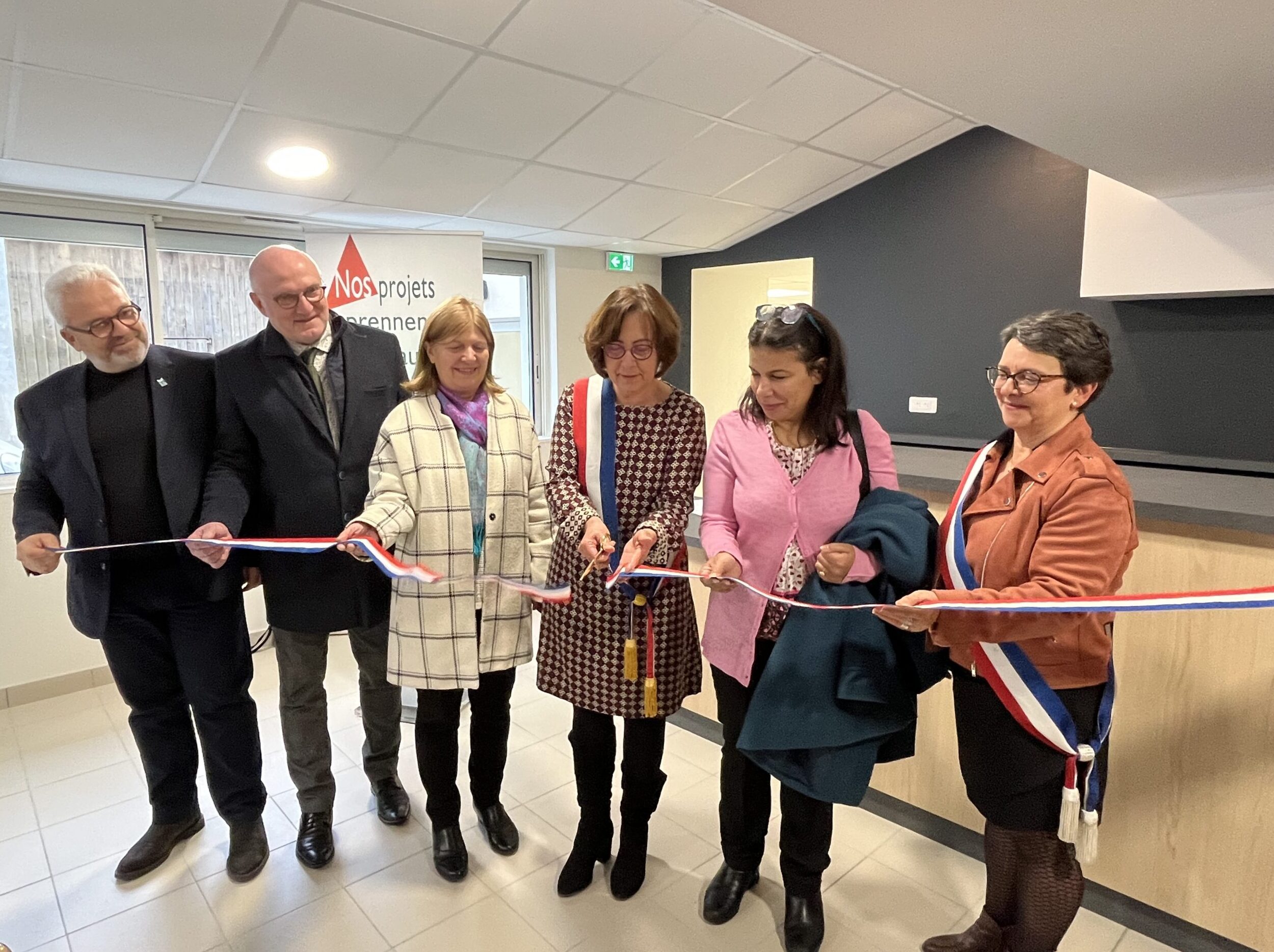 Inauguration du multiservices de Cherré, Les Hauts-d’Anjou.