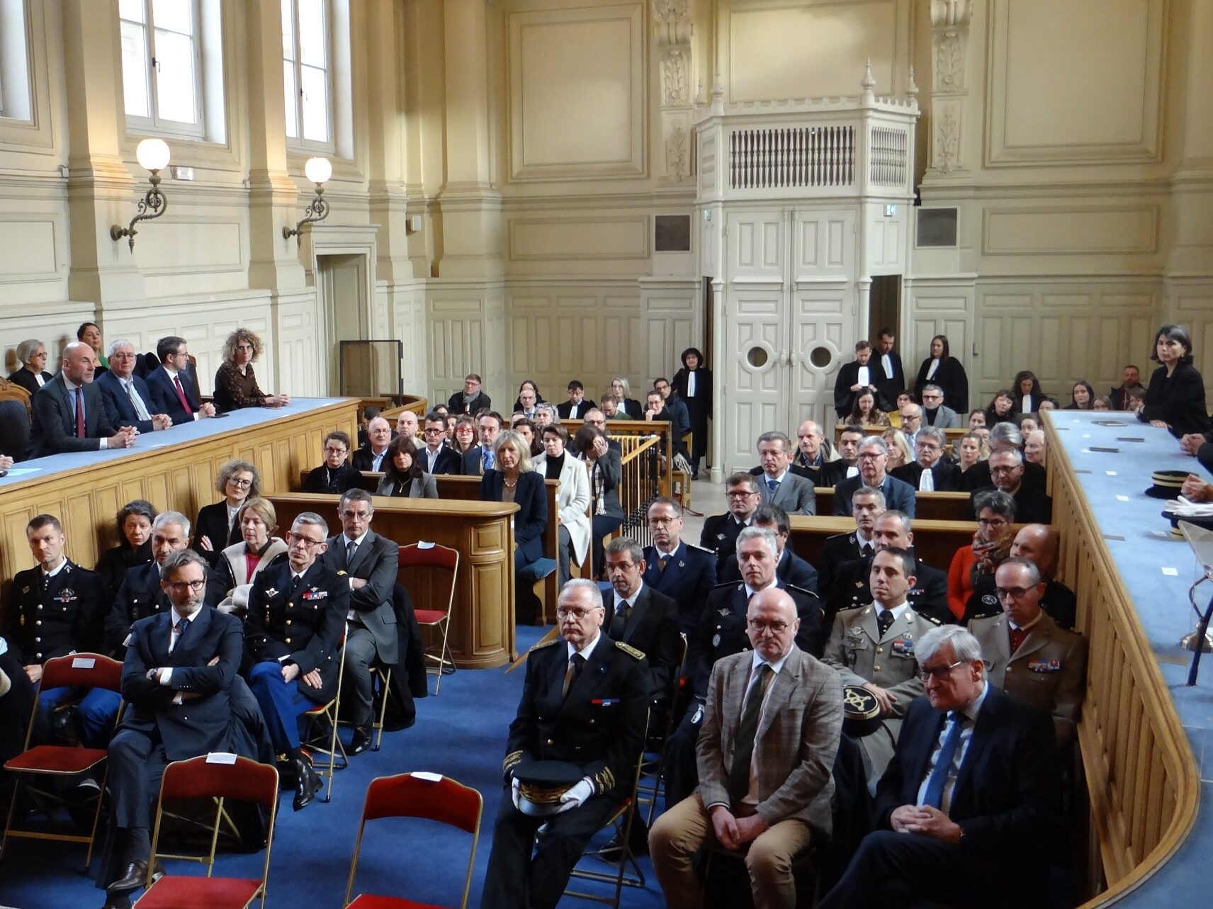 Audience solennelle de la cour d’appel d’Angers