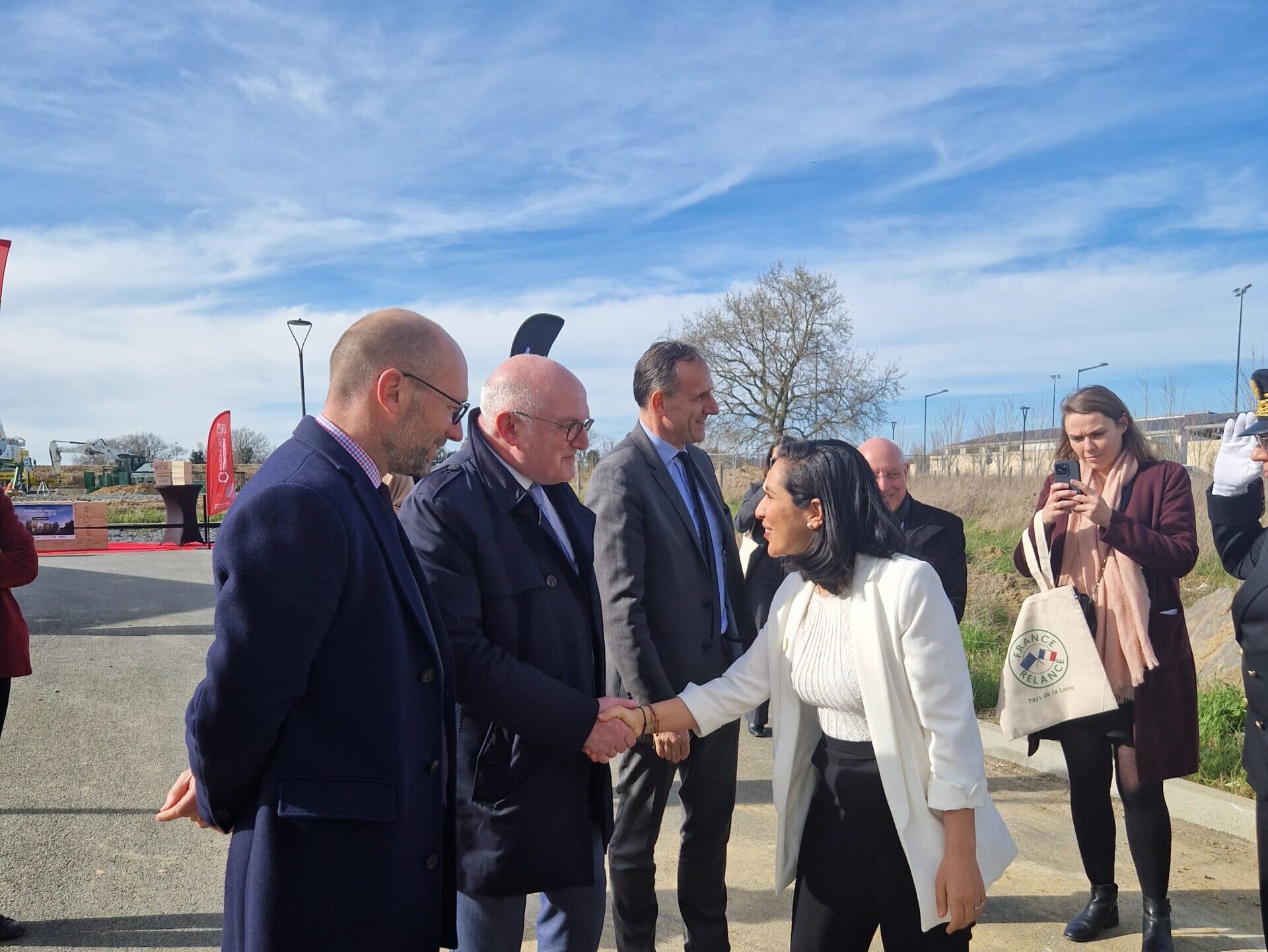 Inauguration de la Maison d’enfants à caractère social, Angers