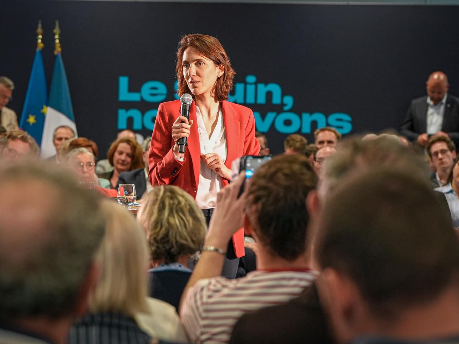 Réunion publique de Valérie Hayer, Angers