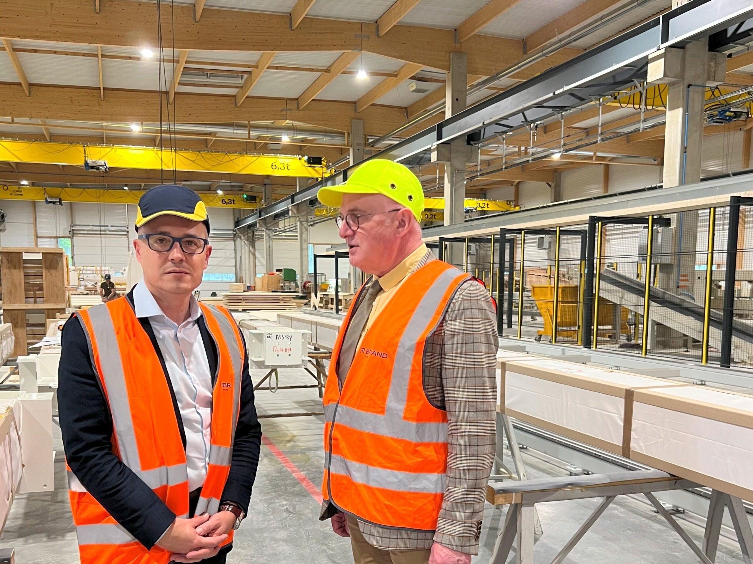 Visite de l’entreprise Briand Bois, Verrières-en-Anjou