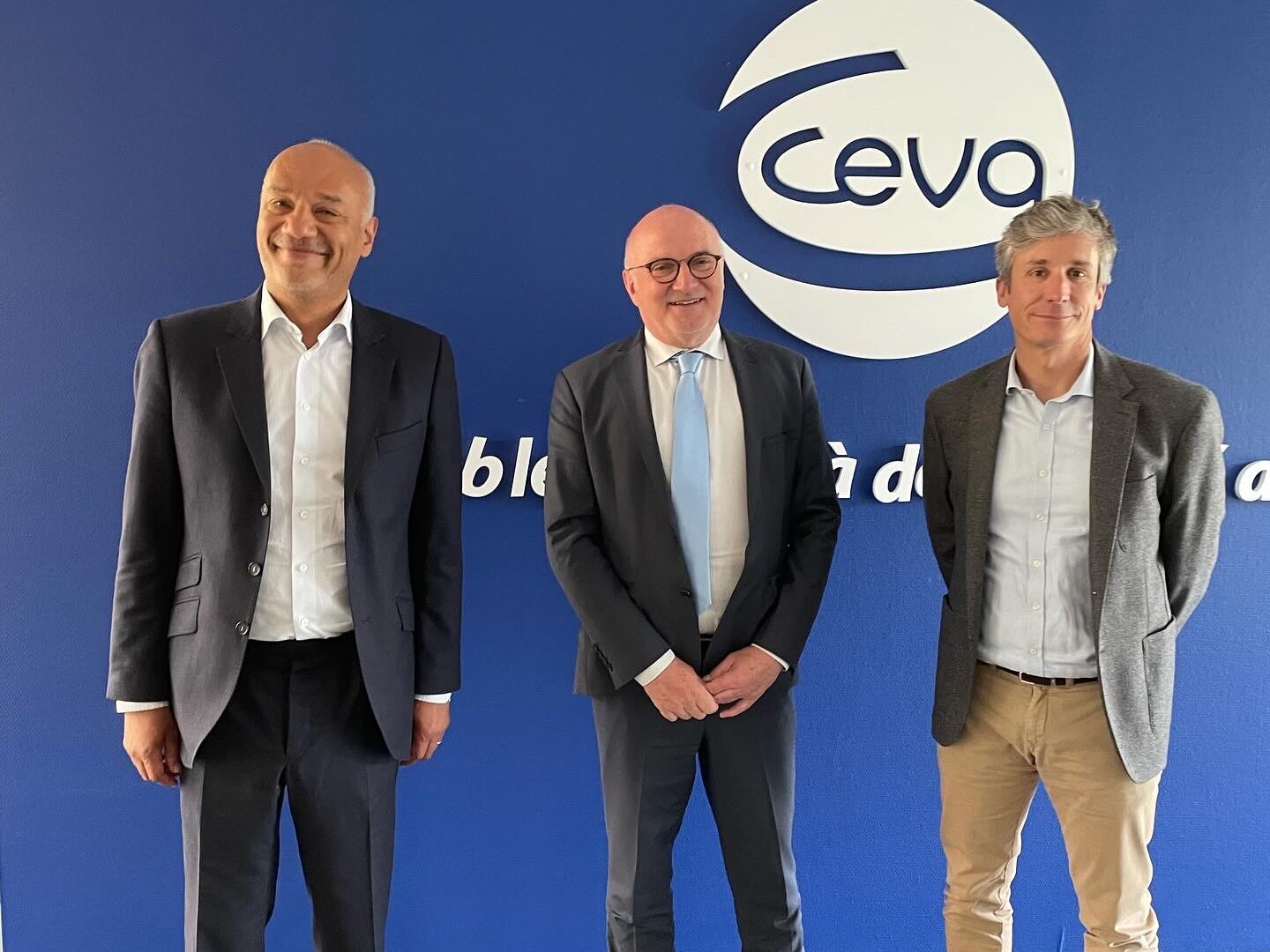 Visite du site DESVAC de l’entreprise française CEVA Santé Animale
