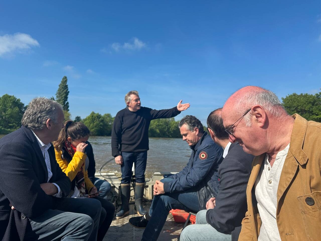 Journée à Ancenis en présence de Christophe Béchu et Denis Masseglia