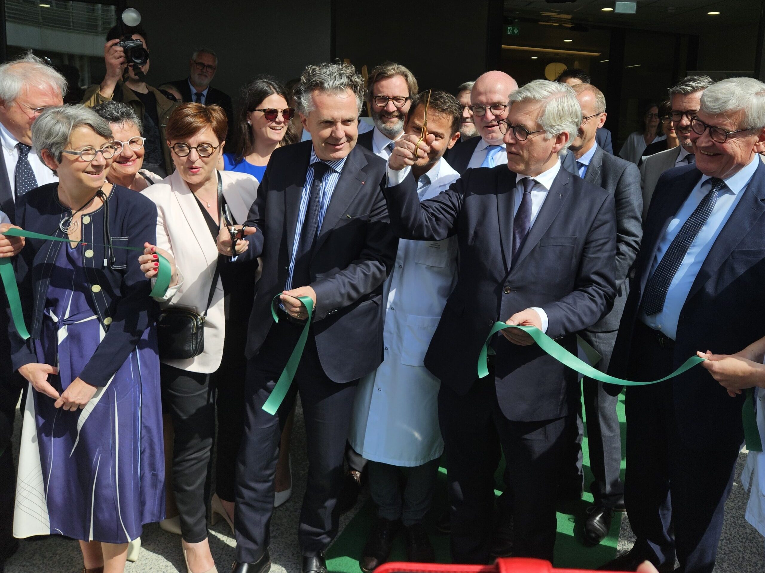 Inauguration du bâtiment Terre & Maine, CHU d’Angers