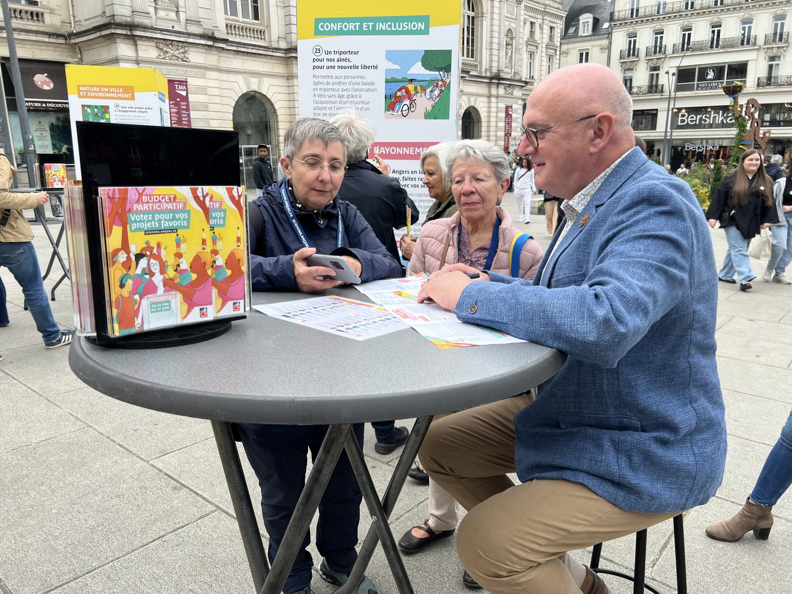 Échanges sur le budget participatif, Angers