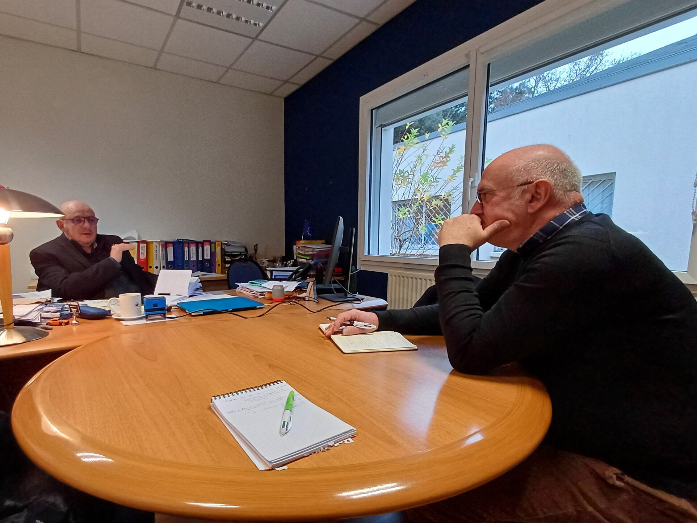 Rencontre avec le directeur de la Maison Familiale et Rurale(MFR) Le Cèdre, Jérôme HUREL