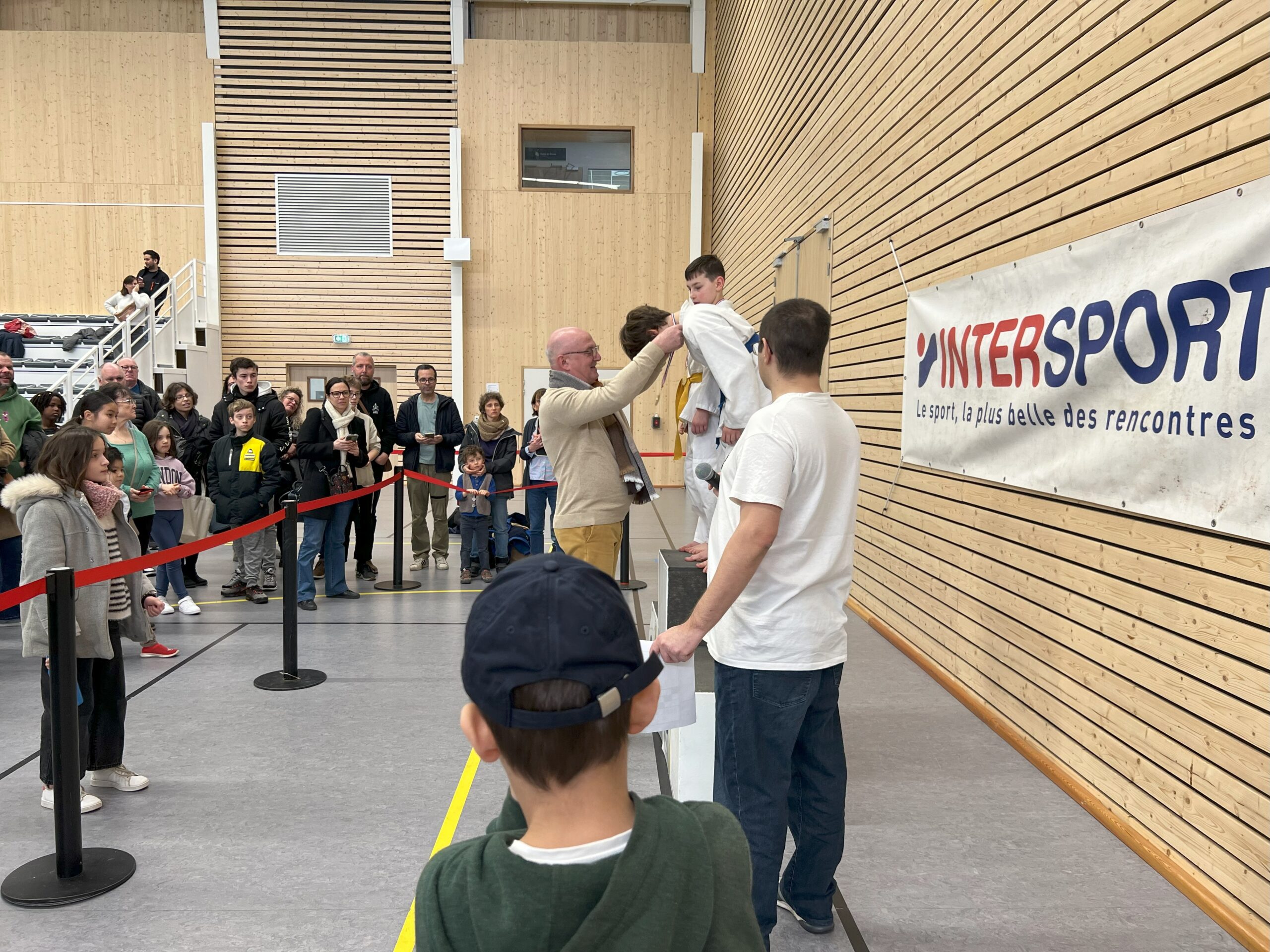 Remise de médailles Judo Monplaisir