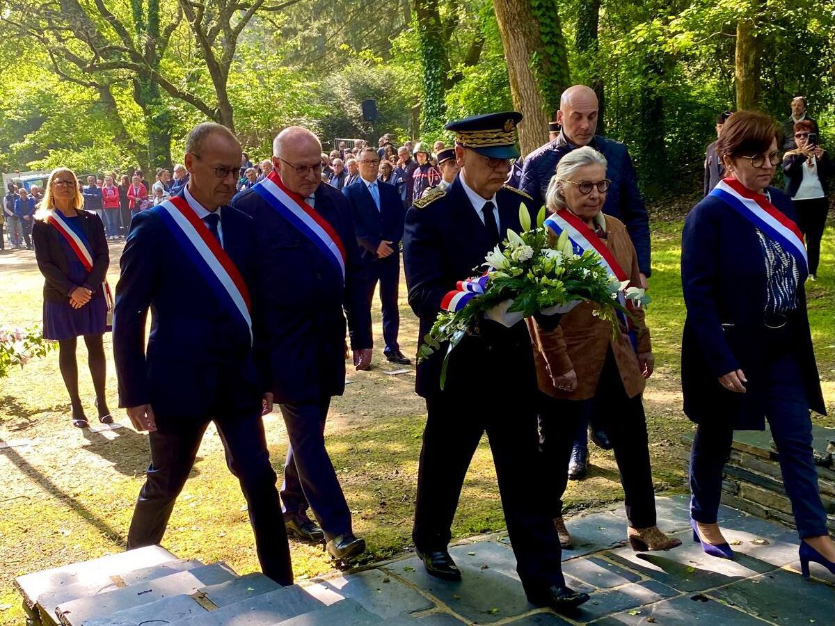 Cérémonie de la Journée nationale du souvenir de la Déportation, Angers