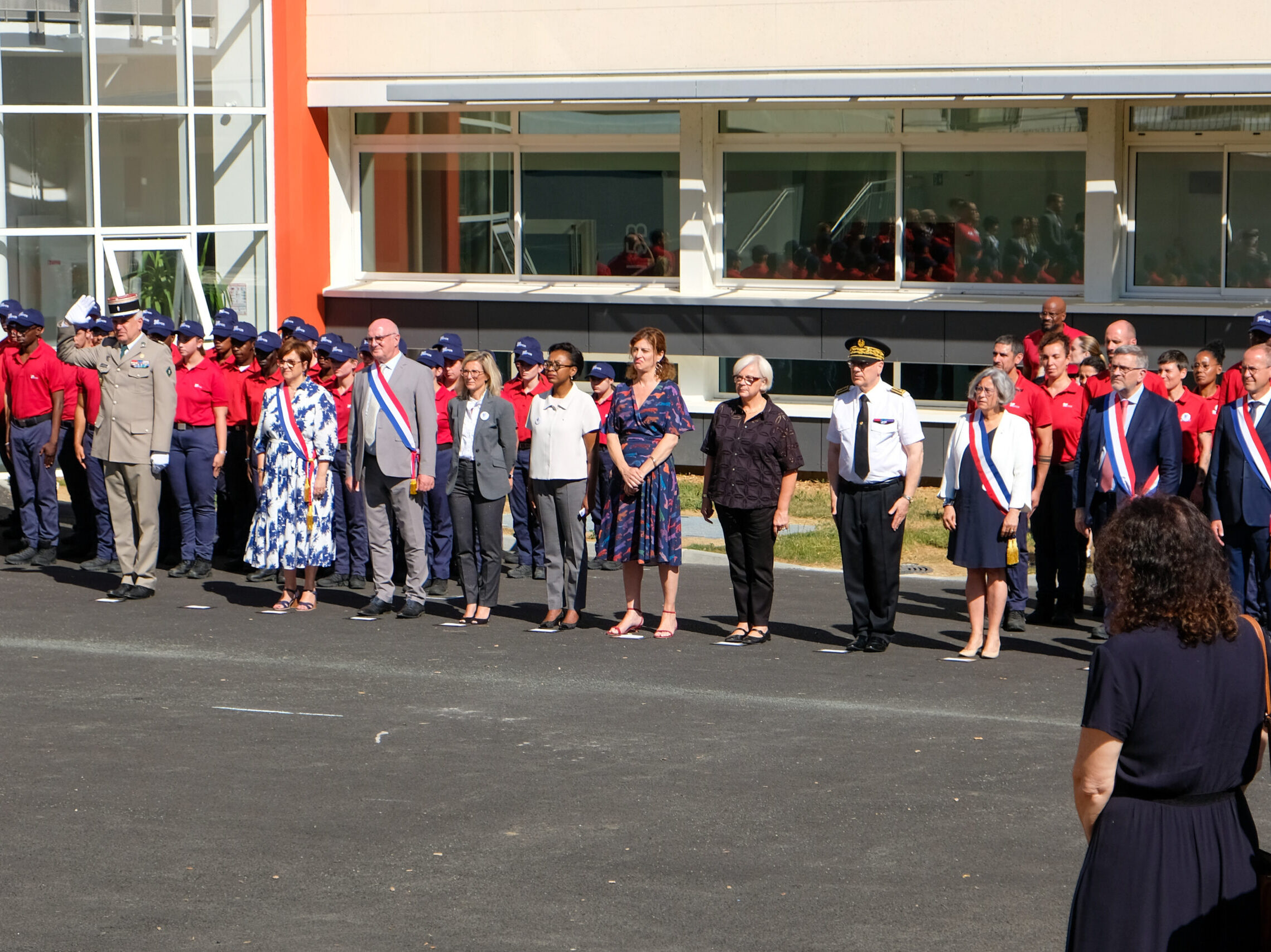 Inauguration du nouveau centre EPIDE à Avrillé