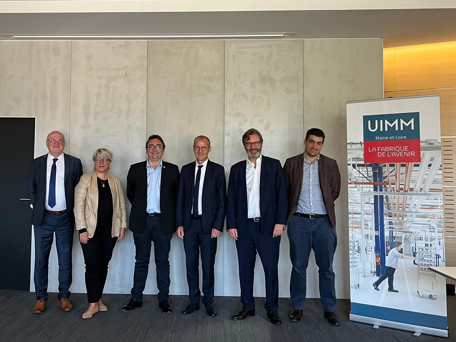 Rencontre avec l’Union des Industries et des Métiers de la Metallurgie.