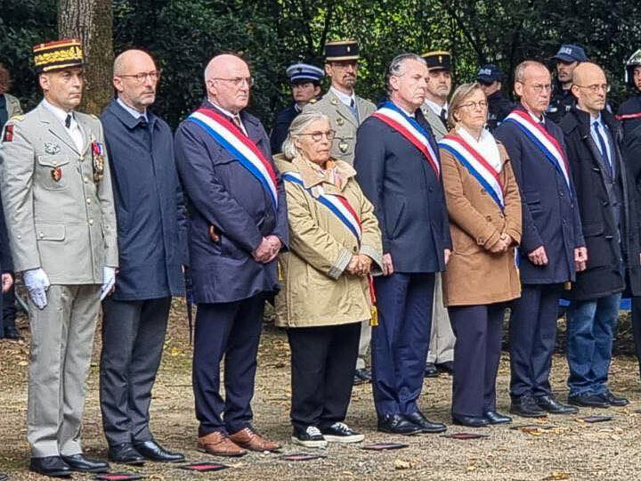 Cérémonie d’hommage aux Angevins fusillés par les nazis