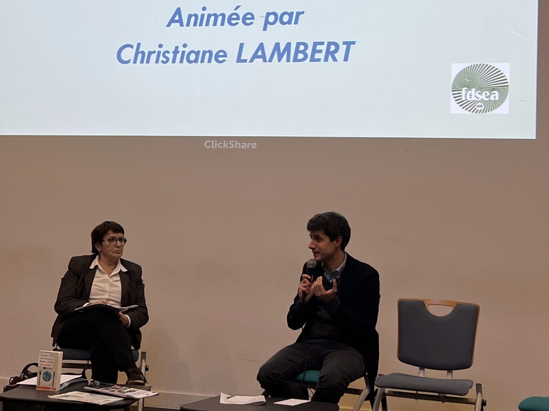 Conférence-débat FDSEA avec Julien Denormandie