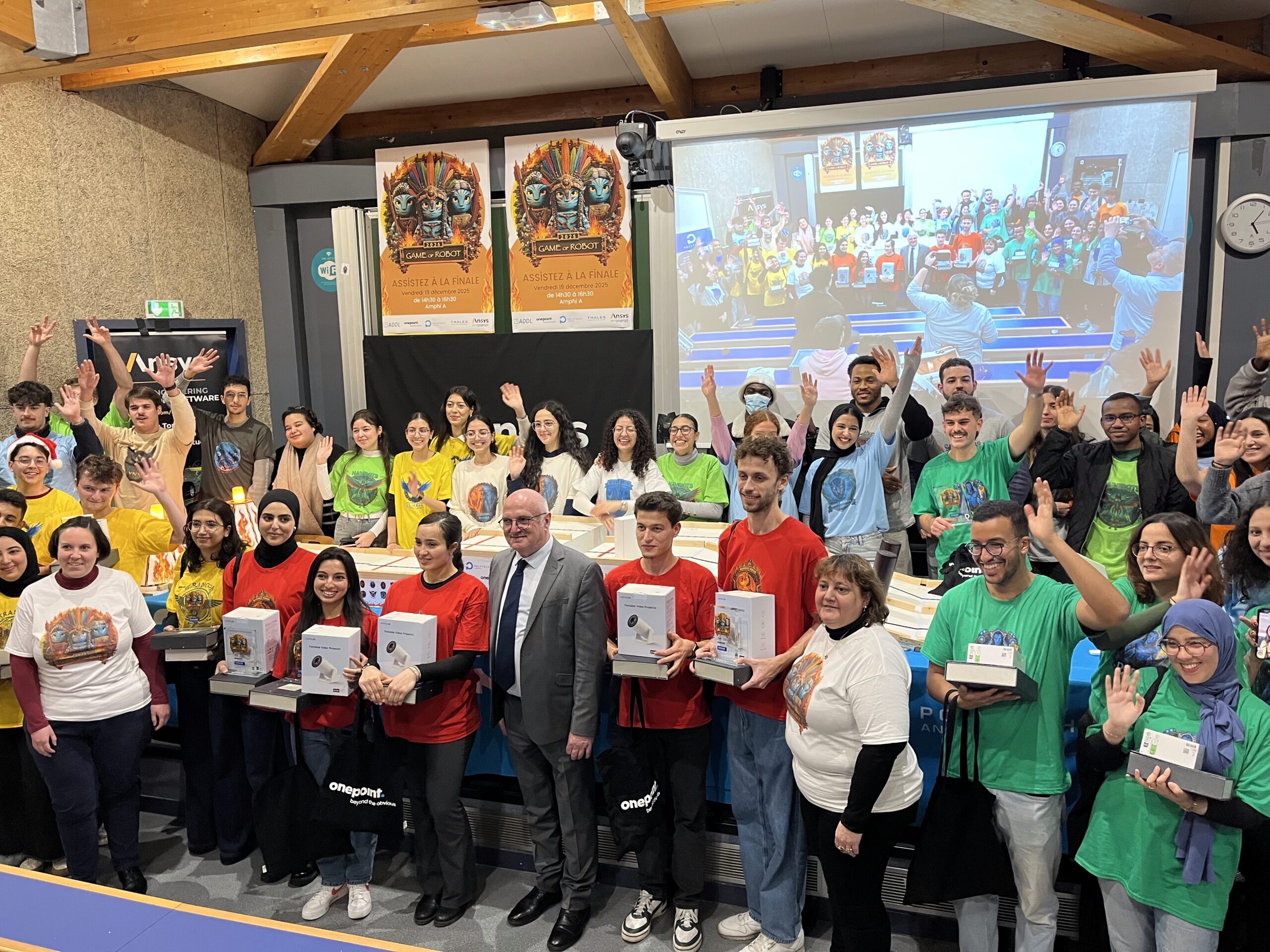 Remise des prix du challenge de fin d’année de l’école d’ingénieurs Polytech Angers